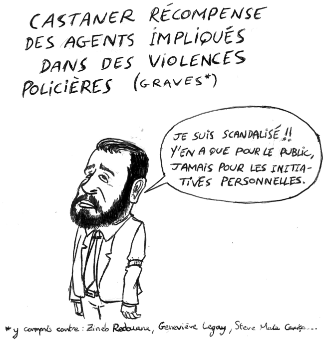 Les médailles de Castaner © Nicolas Martin Les médailles de Castaner © Nicolas Martin