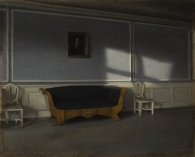 Soleils du nord. Vilhelm Hammershoi / Trine Sondergaard