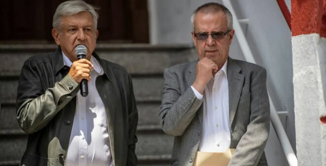 AMLO et Carlos Urzúa © A l'encontre AMLO et Carlos Urzúa © A l'encontre