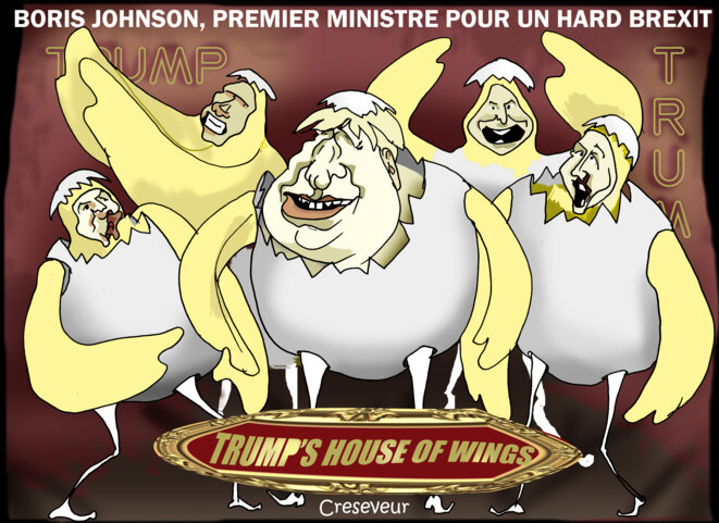 Boris Johnson, premier ministre du hard brexit