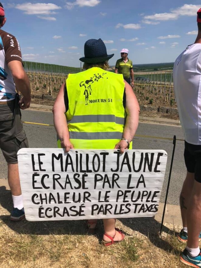 Sur la route de Binche à Epernay le 8 juillet © Dominique Garnier Sur la route de Binche à Epernay le 8 juillet © Dominique Garnier