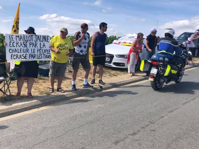Sur la route de Binche à Epernay le 8 juillet © Dominique Garnier Sur la route de Binche à Epernay le 8 juillet © Dominique Garnier