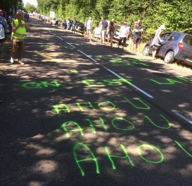 Le 10 juillet sur les routes de Lorraine © Media jaune de Lorraine Le 10 juillet sur les routes de Lorraine © Media jaune de Lorraine