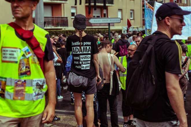 Le 20 juillet, marche pour Adama à Beaumont-sur-Oise © O Phil des contrastes Le 20 juillet, marche pour Adama à Beaumont-sur-Oise © O Phil des contrastes