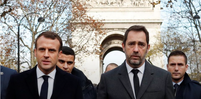 Emmanuel Macron et Christophe Castaner, le 2 décembre 2018. © Reuters Emmanuel Macron et Christophe Castaner, le 2 décembre 2018. © Reuters