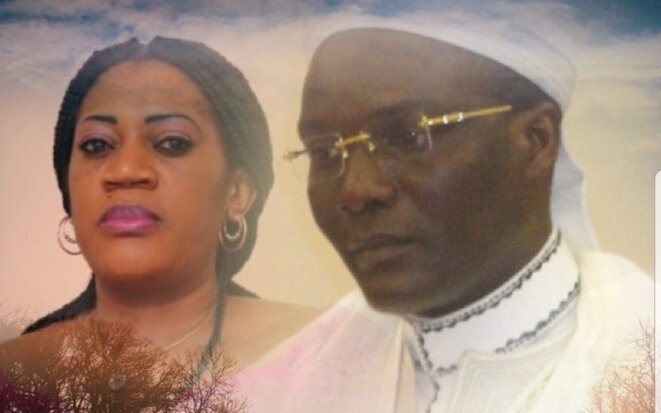Liliane Ngari et son époux Ali Akbar Onanga Liliane Ngari et son époux Ali Akbar Onanga