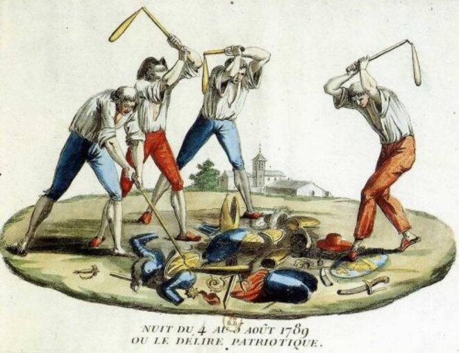 Il y a 230 ans on abolissait les privilèges en France.