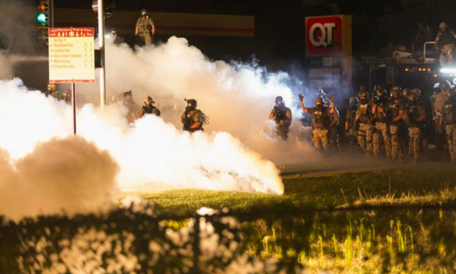 Ferguson, le 13 août 2014. © Reuters Ferguson, le 13 août 2014. © Reuters