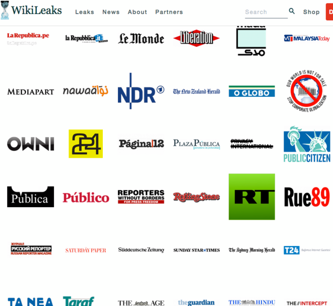 Partners Webpage of WikiLeaks Partners Webpage of WikiLeaks