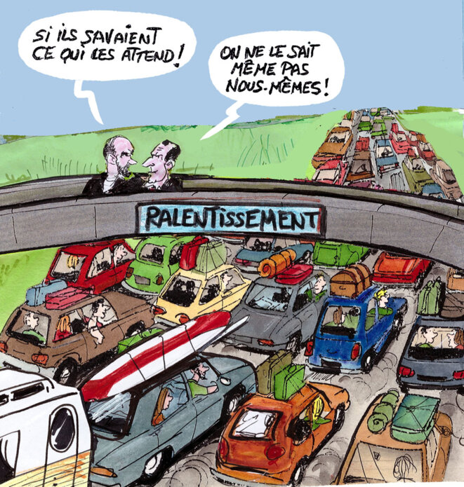 Chassé-croisé des vacances