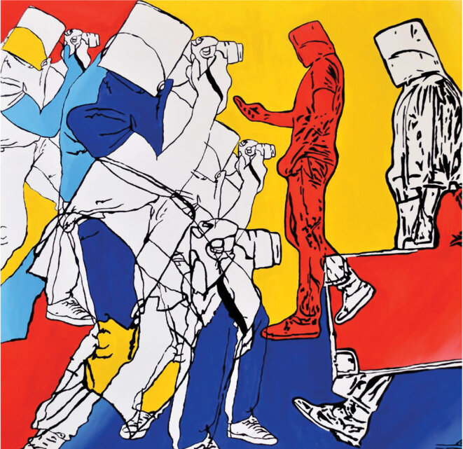 Antibes : l’art sur le port.