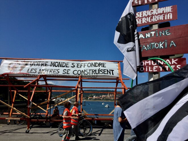 Au port d'Hendaye, le 22 août 2019. © EP Au port d'Hendaye, le 22 août 2019. © EP