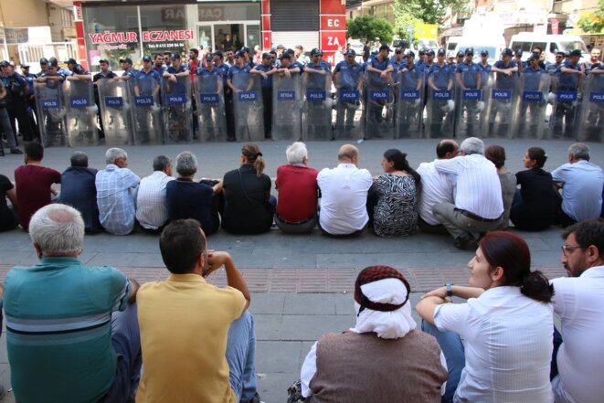Protestations contre la répression en Kurdistan Protestations contre la répression en Kurdistan