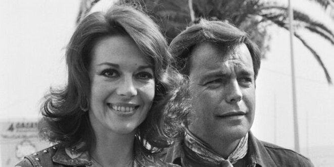 L'actrice Nathalie Wood et son mari Robert Wagner suspecté de son meurtre L'actrice Nathalie Wood et son mari Robert Wagner suspecté de son meurtre