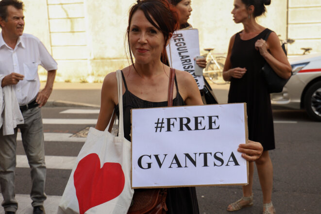 #Free Gvantsa © Jérôme Gaillard #Free Gvantsa © Jérôme Gaillard