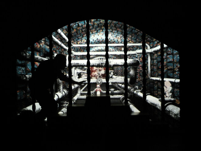 « L'Ombre du scarabée » de Patrick Corillon. © Raoul Lhermitte « L'Ombre du scarabée » de Patrick Corillon. © Raoul Lhermitte