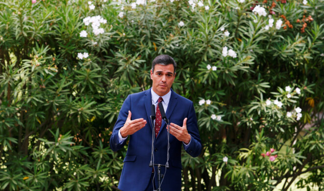 Pedro Sanchez le 7 août 2019 © Reuters / Enrique Calvo. Pedro Sanchez le 7 août 2019 © Reuters / Enrique Calvo.