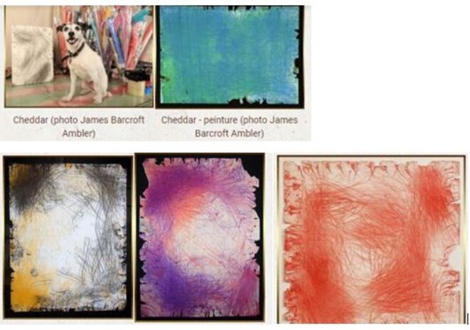 peintures-dun-chien-les-4-peintures-le-chien