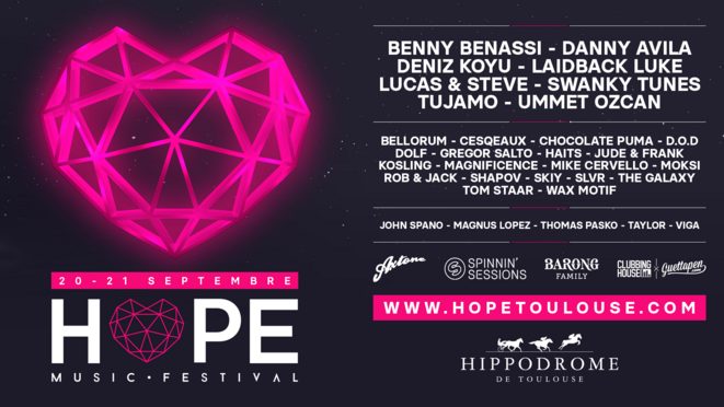 Hope Festival, le festival qui a du coeur - Dernières places, line-up et timetable