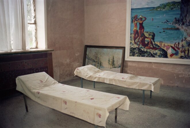 Olessia Venediktova, Relaxation place, Stalin’s baths, Tskaltubo, Georgia, 2015 © Olessia Venediktova Olessia Venediktova, Relaxation place, Stalin’s baths, Tskaltubo, Georgia, 2015 © Olessia Venediktova