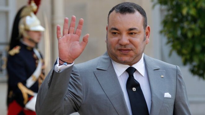 Le roi Mohammed VI en visite à Paris. © John Schults / Reuters Le roi Mohammed VI en visite à Paris. © John Schults / Reuters