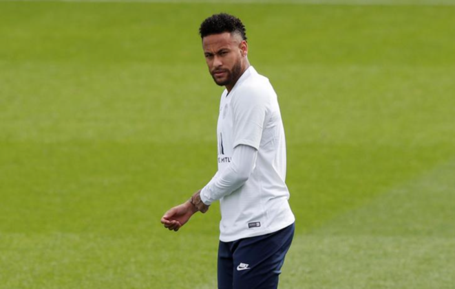 Neymar Jr lors d'une séance d'entraînement du PSG à Saint-Germain-en-Laye le 17 septembre 2019. © Reuters Neymar Jr lors d'une séance d'entraînement du PSG à Saint-Germain-en-Laye le 17 septembre 2019. © Reuters