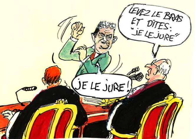 le procès Mélenchon