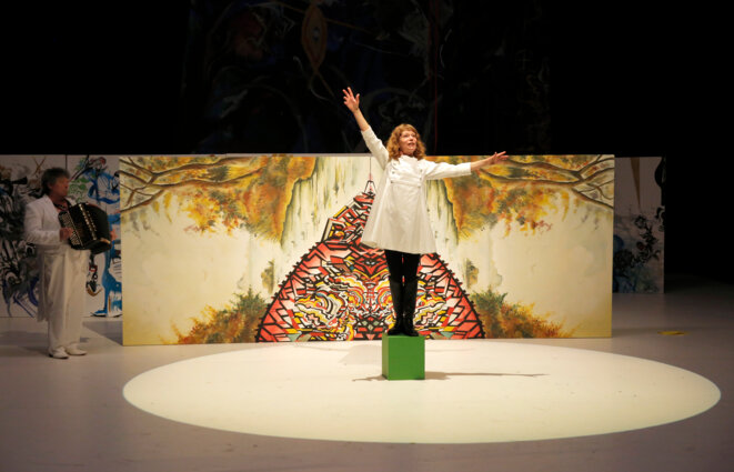 Scène de "Lanimal imaginaire" © Pascal Victor Scène de "Lanimal imaginaire" © Pascal Victor