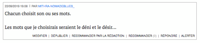 https://blogs.mediapart.fr/mithra-nomadeblues/blog/210919/quest-ce-que/commentaires https://blogs.mediapart.fr/mithra-nomadeblues/blog/210919/quest-ce-que/commentaires