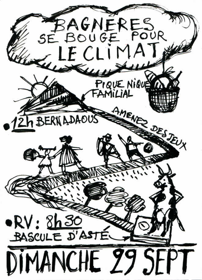 INVITATION au grand pique-nique convivial “pleine nature” au Bernadaous © Marcel Duchamp INVITATION au grand pique-nique convivial “pleine nature” au Bernadaous © Marcel Duchamp
