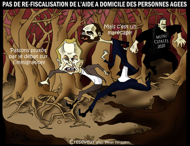 Macron renonce à refiscaliser l'aide à domicile pour les personnes âgées