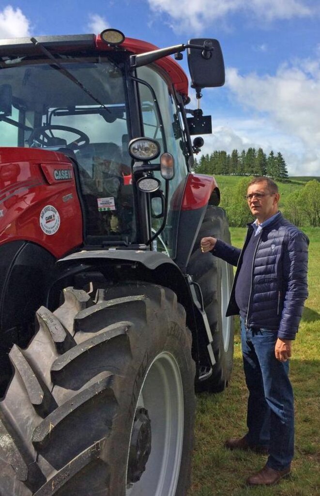 Le député de la Lozère lors d'un déplacement en circonscription. © DR Le député de la Lozère lors d'un déplacement en circonscription. © DR