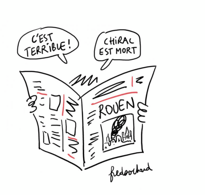 "Les news" © Fred Sochard "Les news" © Fred Sochard