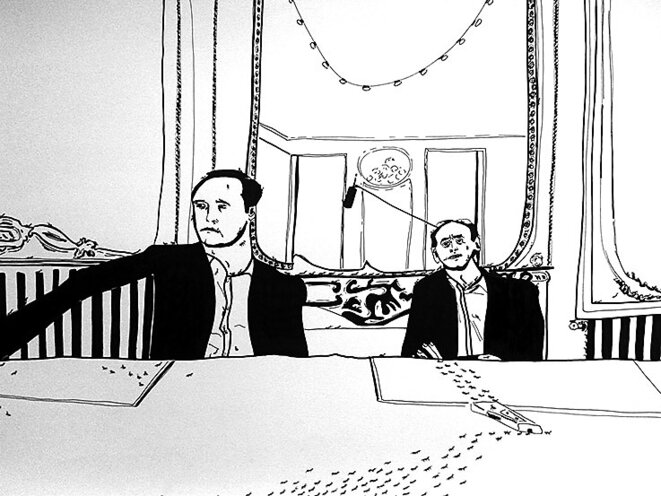 Zemmour et Ménard, la soldatesque du présent avili © Jean-Thibaut Fouletier Zemmour et Ménard, la soldatesque du présent avili © Jean-Thibaut Fouletier