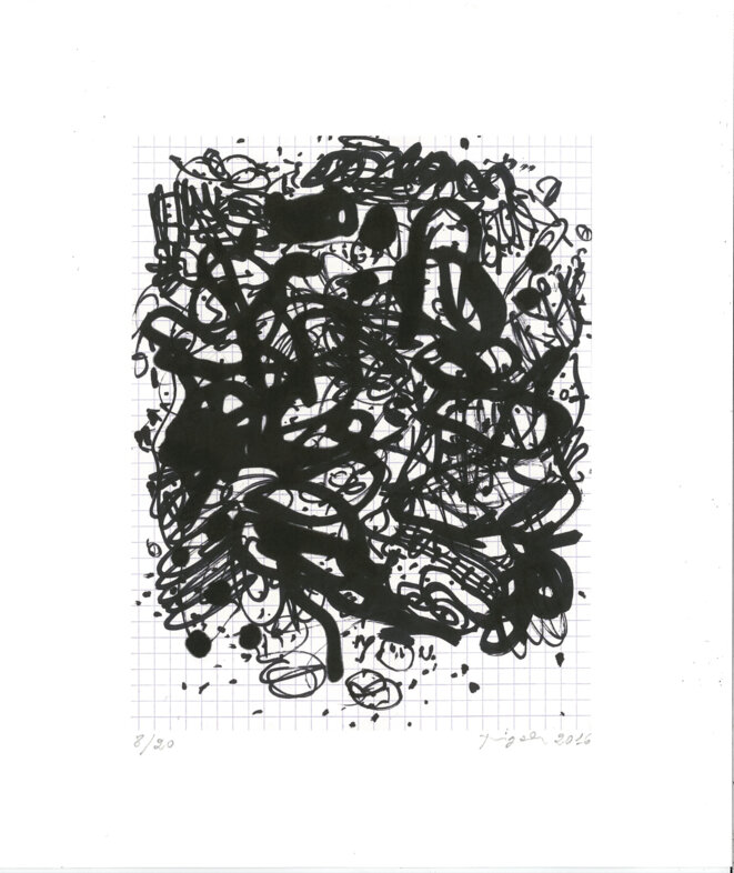 Luc Rigal, « sans titre », photolithographie, 28 x 24 cm, 2016 Luc Rigal, « sans titre », photolithographie, 28 x 24 cm, 2016
