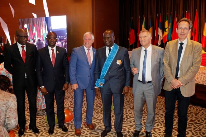 L'expression d'une joie immense d'avoir pour Président de l'APF, Monsieur Amadou SOUMAHORO © Direction de l’Information et de la Communication de l’Assemblée Nationale L'expression d'une joie immense d'avoir pour Président de l'APF, Monsieur Amadou SOUMAHORO © Direction de l’Information et de la Communication de l’Assemblée Nationale