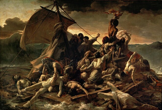 "Le Radeau de la Méduse" de Théodore Géricault "Le Radeau de la Méduse" de Théodore Géricault