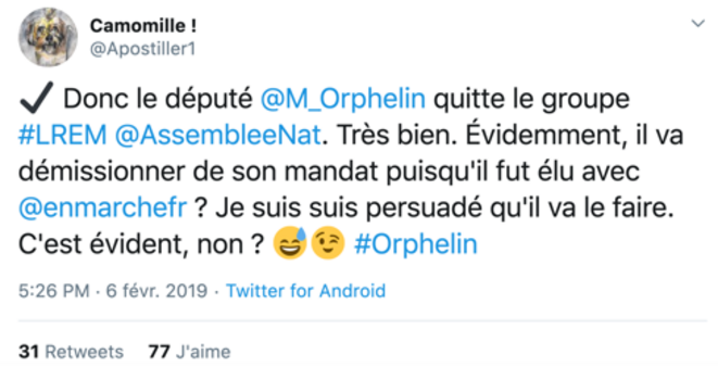 Les militants LREM remontés contre Matthieu Orphelin Les militants LREM remontés contre Matthieu Orphelin