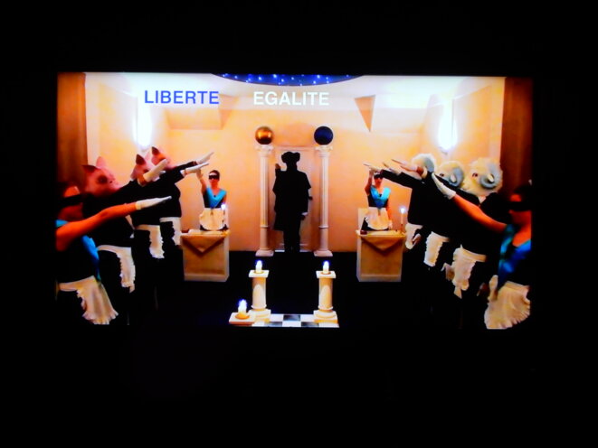 Salut nazi mis en scène dans le clip "ce geste" Salut nazi mis en scène dans le clip "ce geste"
