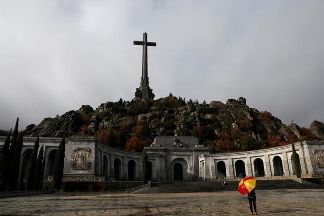 Le mausolée de « La Vallée de ceux qui sont tombés », près de Madrid, le 20 novembre 2018. © Reuters Le mausolée de « La Vallée de ceux qui sont tombés », près de Madrid, le 20 novembre 2018. © Reuters