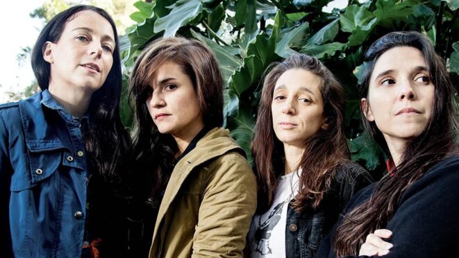 de gauche à droite : Elisa Carricajo, Pilar Gamboa, Valeria Correa et Laura Paredes. © DR de gauche à droite : Elisa Carricajo, Pilar Gamboa, Valeria Correa et Laura Paredes. © DR