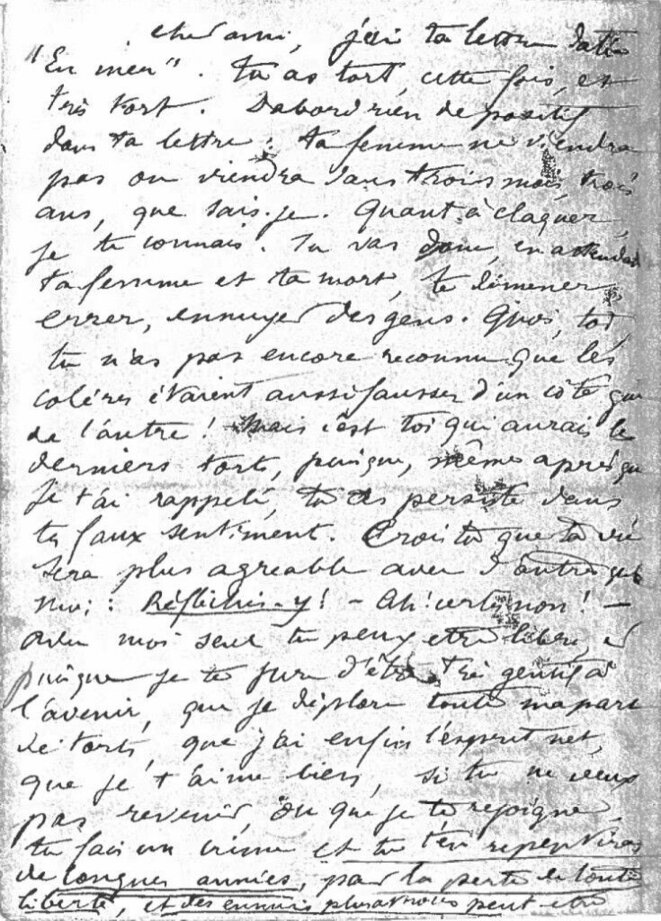 Rimbaud à Verlaine Rimbaud à Verlaine