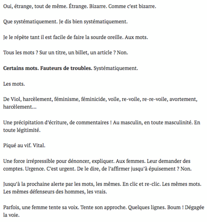 Sujet de femmes - et d’hommes. Paroles d’hommes? © Anouka Sujet de femmes - et d’hommes. Paroles d’hommes? © Anouka