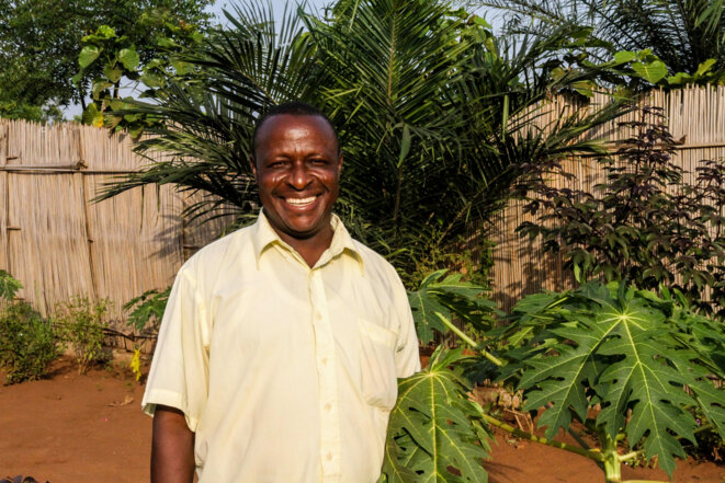 Adjiwanou Hindé, membre de l'ONG Béninoise APRETECTRA © Matthieu Delaunay Adjiwanou Hindé, membre de l'ONG Béninoise APRETECTRA © Matthieu Delaunay