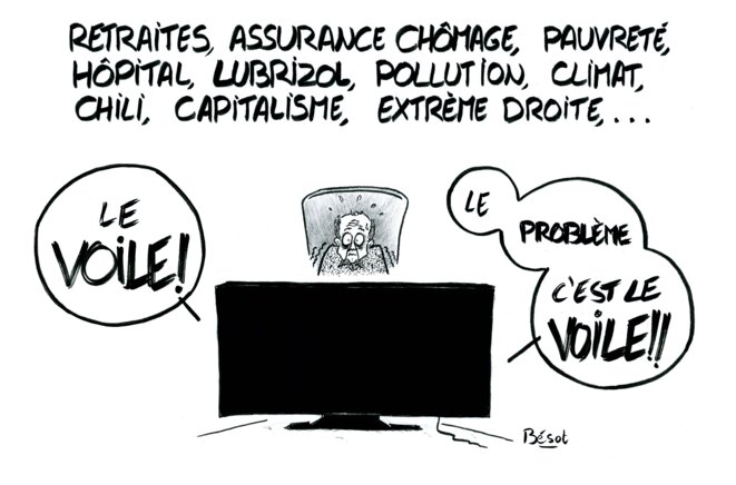 Derrière le voile...