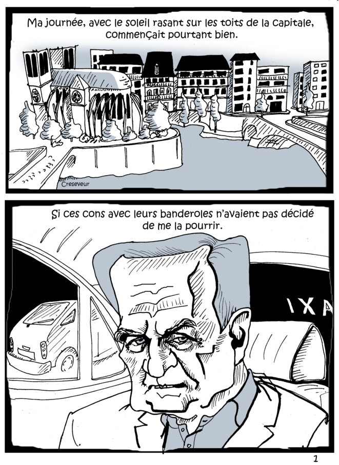 Trottoir de droite (nouvelle graphique avec Mouloud Akkouche)