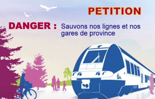 ATTENTION : nos lignes SNCF sont en grand danger