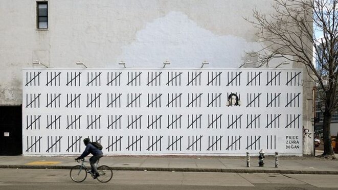 Free Zehra Dogan © Bansky, Houston, 2018 Free Zehra Dogan © Bansky, Houston, 2018