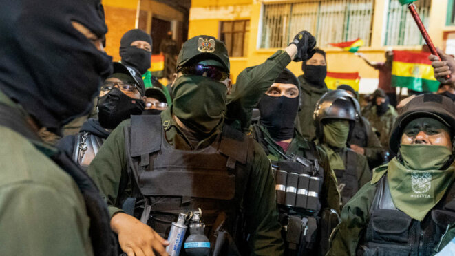 Bolivie post-elections : Mutineries armées. Bolivie post-elections : Mutineries armées.