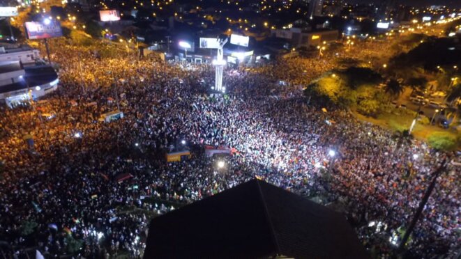 Assemblée citoyenne (Cabildo) à Santa-Cruz, 4 novembre 2019 Assemblée citoyenne (Cabildo) à Santa-Cruz, 4 novembre 2019